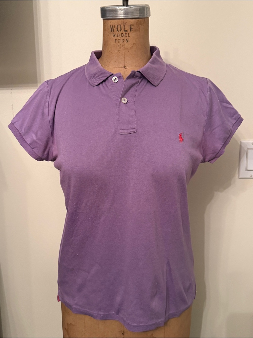 Ralph Lauren Sport Purple Short Sleeve Polo Shirt